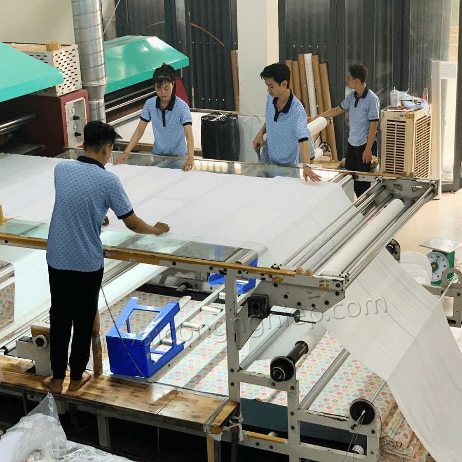 in chuyển nhiệt vải khổ lớn